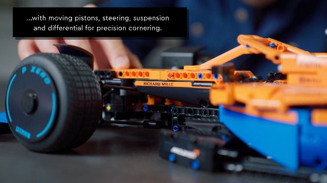 Amazon.com: LEGO 42141 Technic McLaren Formula 1 2022 Replica Race